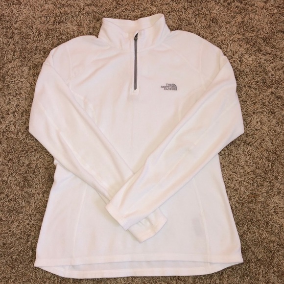 The North Face Jackets & Blazers - The North Face white pullover fleece - ON SALE!!